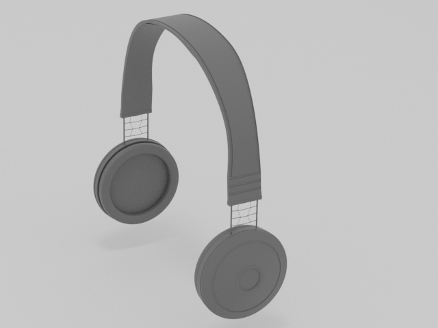 【3Dモデル】Head Phone