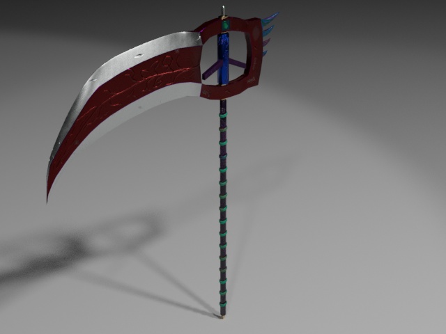 【3Dモデル】鎌