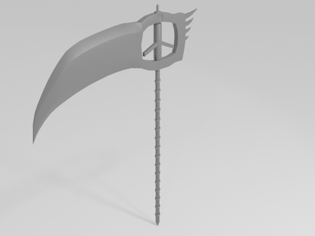 【3Dモデル】鎌