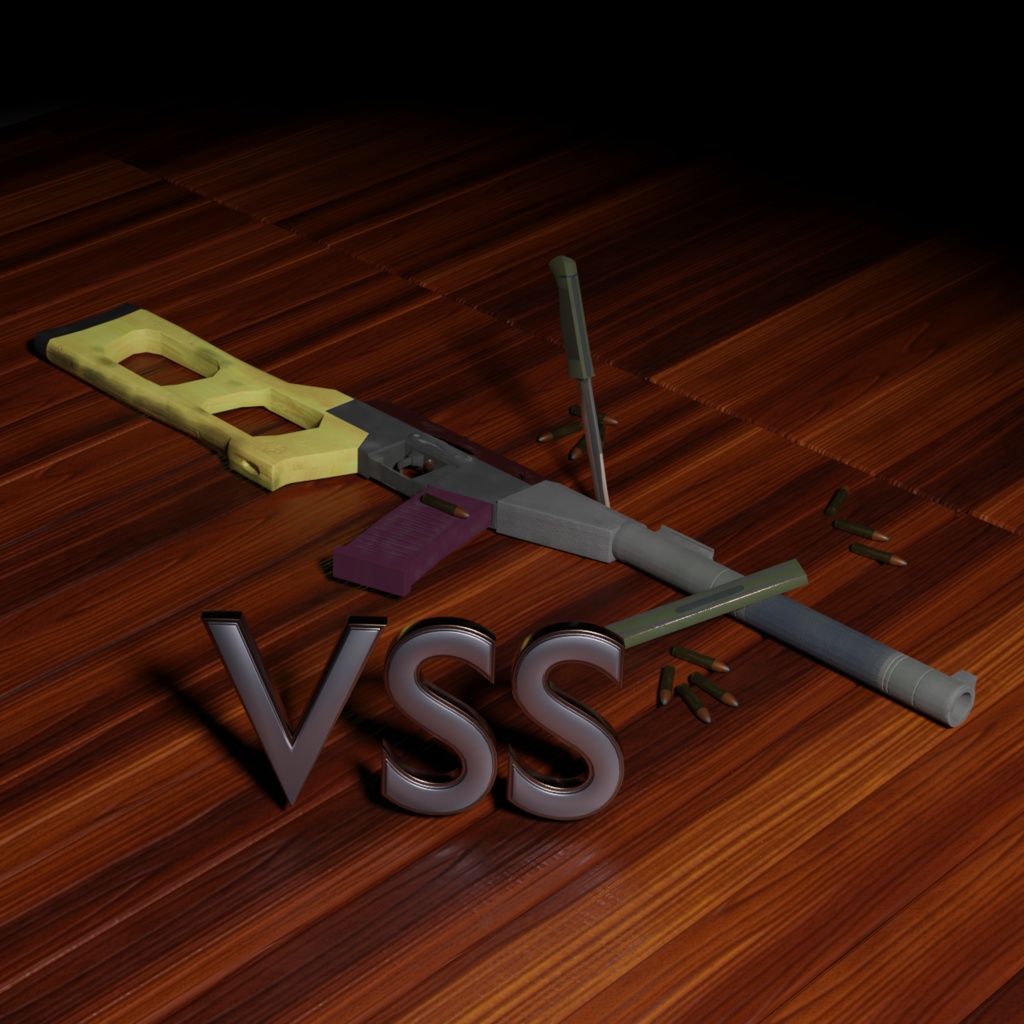 【3Dモデル】VSS