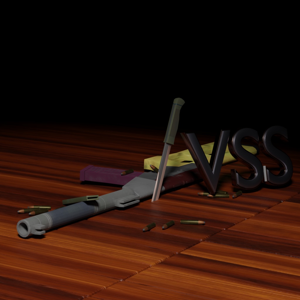【3Dモデル】VSS