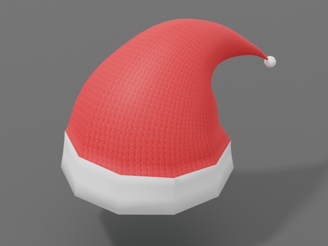 【3Dモデル】WitchHat(魔女の帽子)