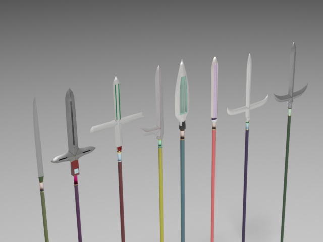 【3Dモデル】槍8種