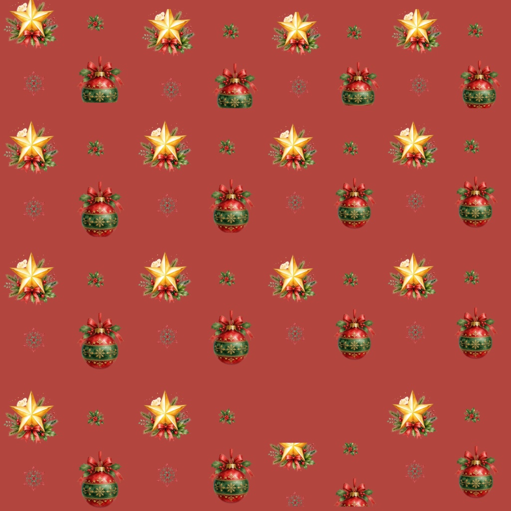 クリスマス　デジタルペーパー
