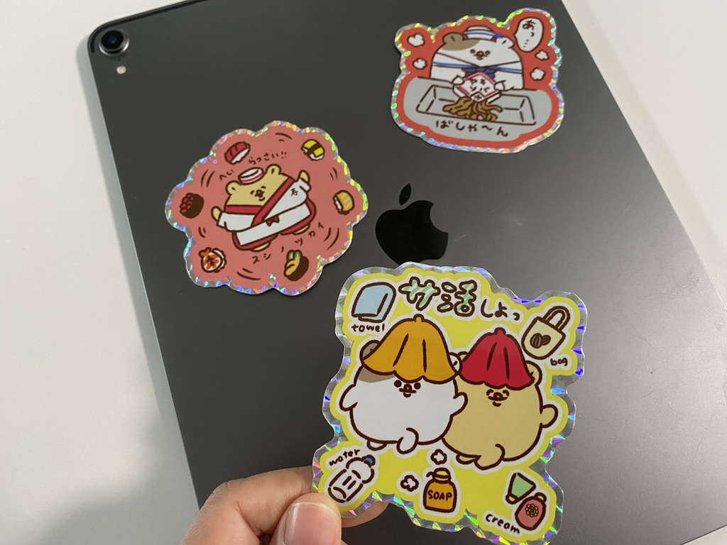 ハムスターのステッカー(大)