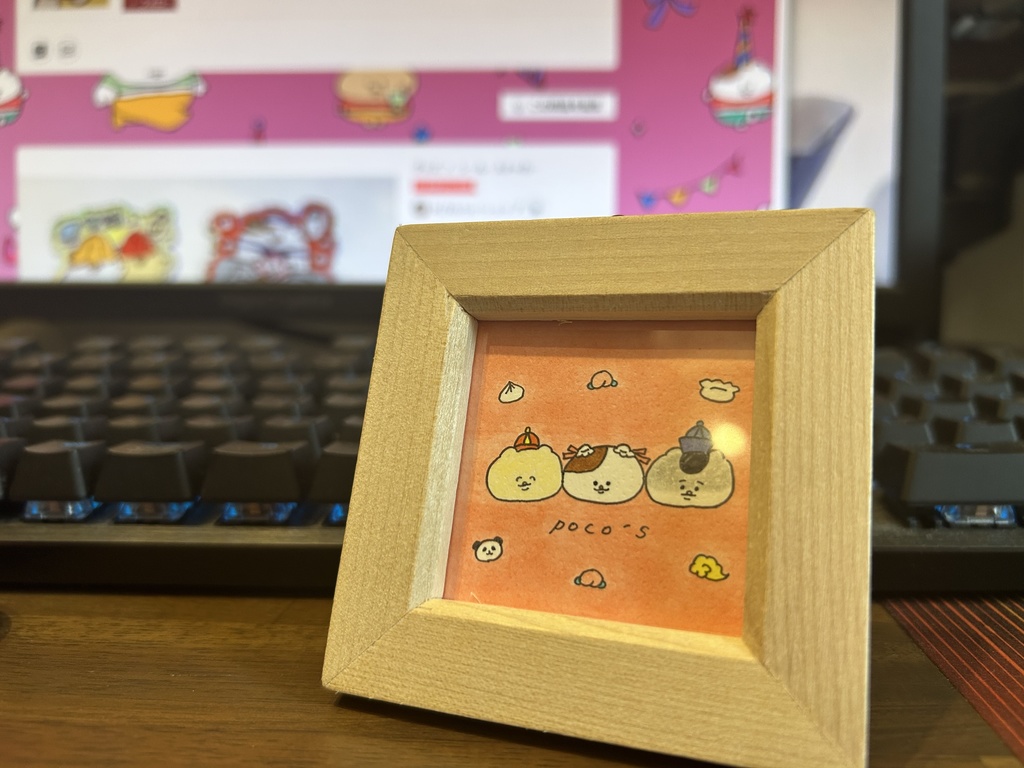 原画(中華なハムちゃん)