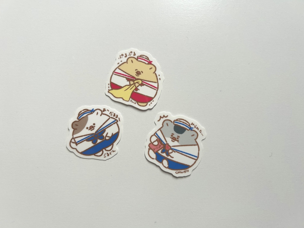ハムちゃんミニステッカーセット