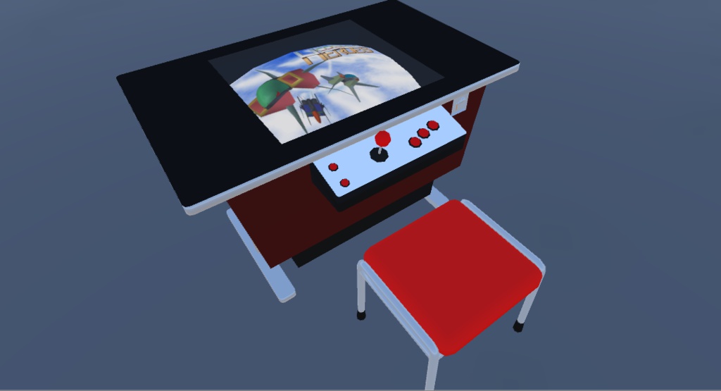 【3Dモデル】ウォーパルド印の「テーブル筐体」