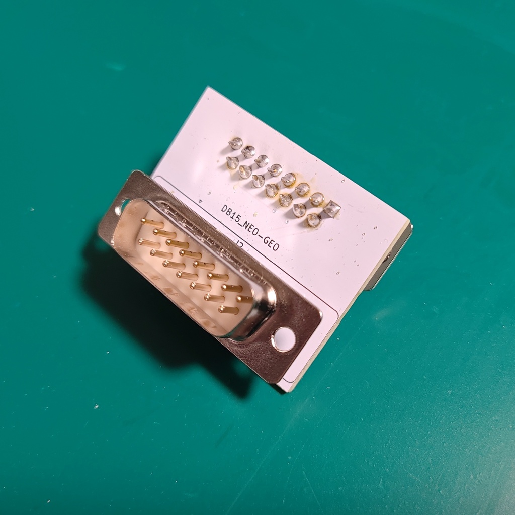 KTB-1用NEOGEOコントローラー変換アダプター