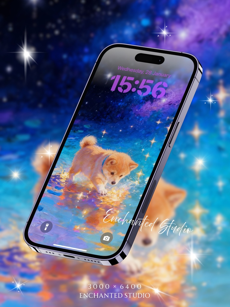 【スマホ用壁紙】柴犬 / Shiba Inu-わんちゃんシリーズ