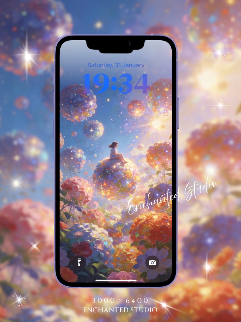 【スマホ壁紙】心を癒やす「秘密の花園」｜安眠・インナーチャイルドの癒やし