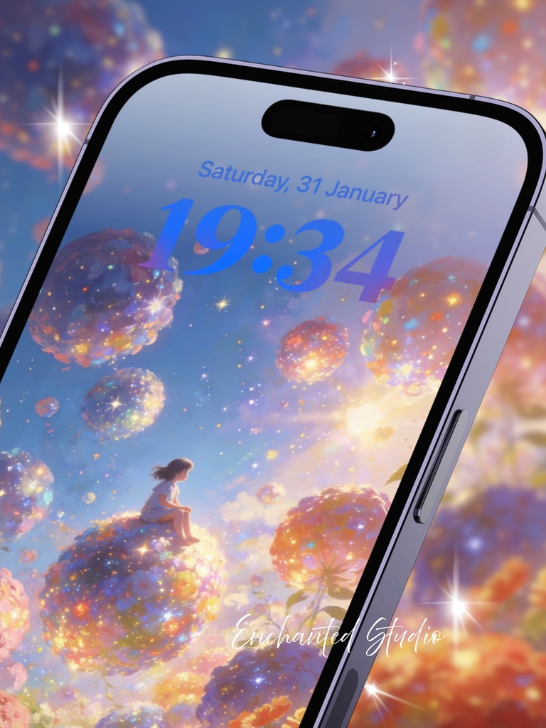 【スマホ壁紙】心を癒やす「秘密の花園」|安眠・インナーチャイルドの癒やし