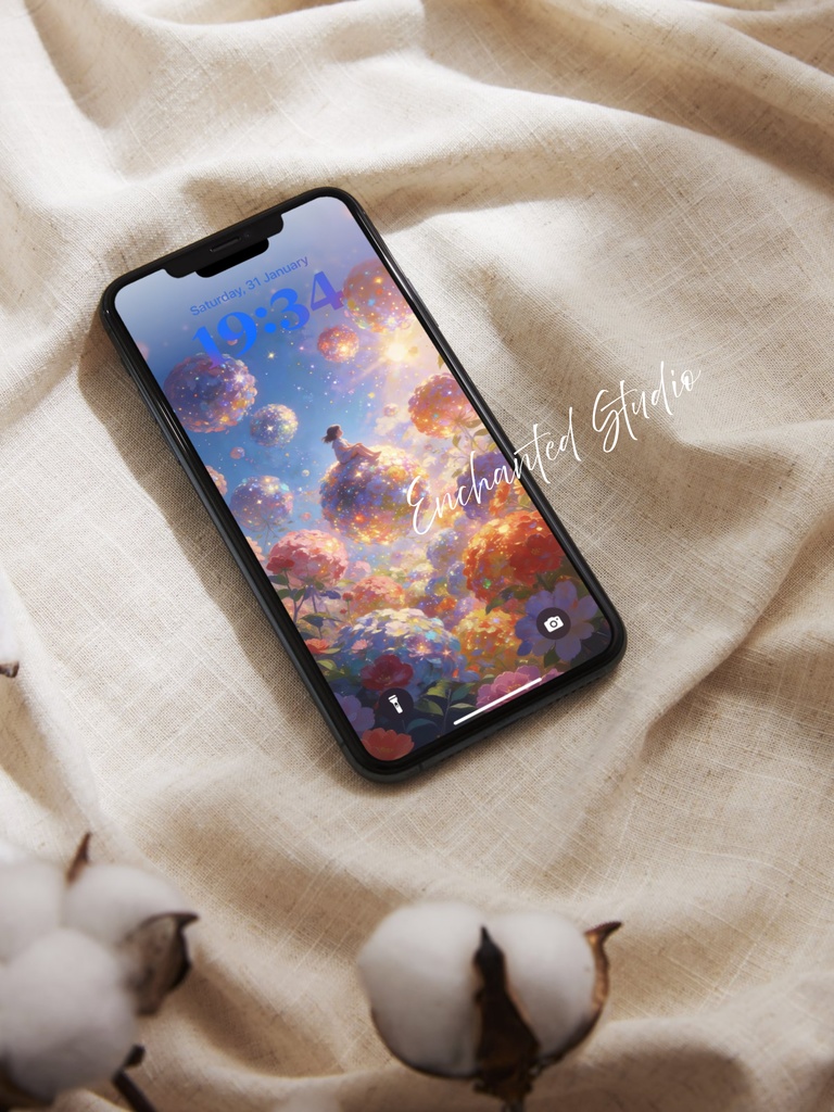 【スマホ壁紙】心を癒やす「秘密の花園」|安眠・インナーチャイルドの癒やし