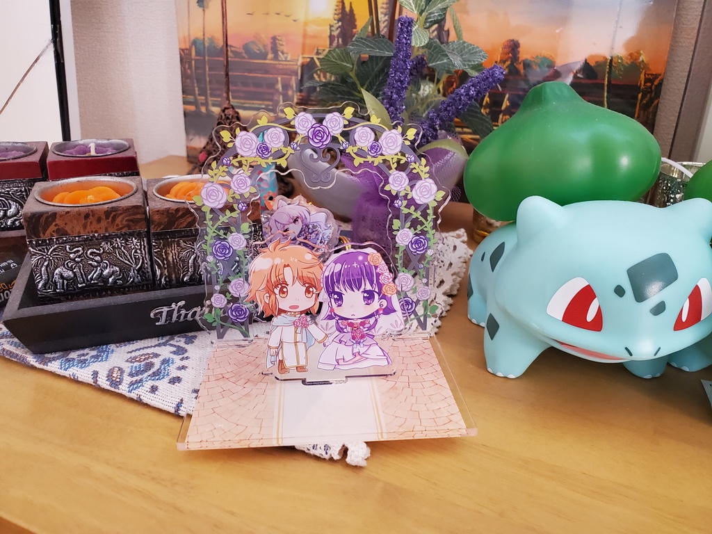アスルテが結婚した！ジオラマアクリルスタンド