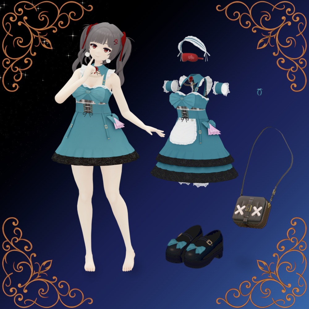 オリジナルモデル3D「星月 星」Hoshizuki Akari