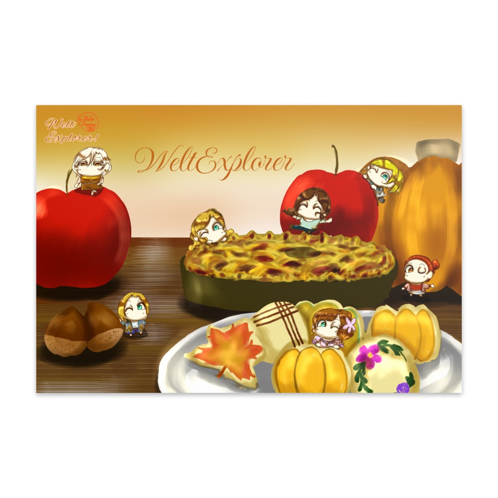 Autumn art with 'WeltExplorer'