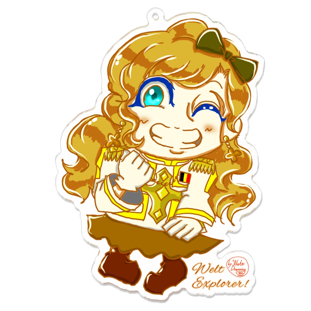 Acrylic Key Chain (Helene)