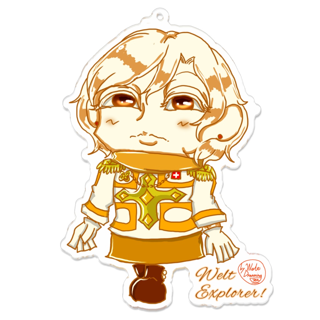 Acrylic Key Chain (Leka)