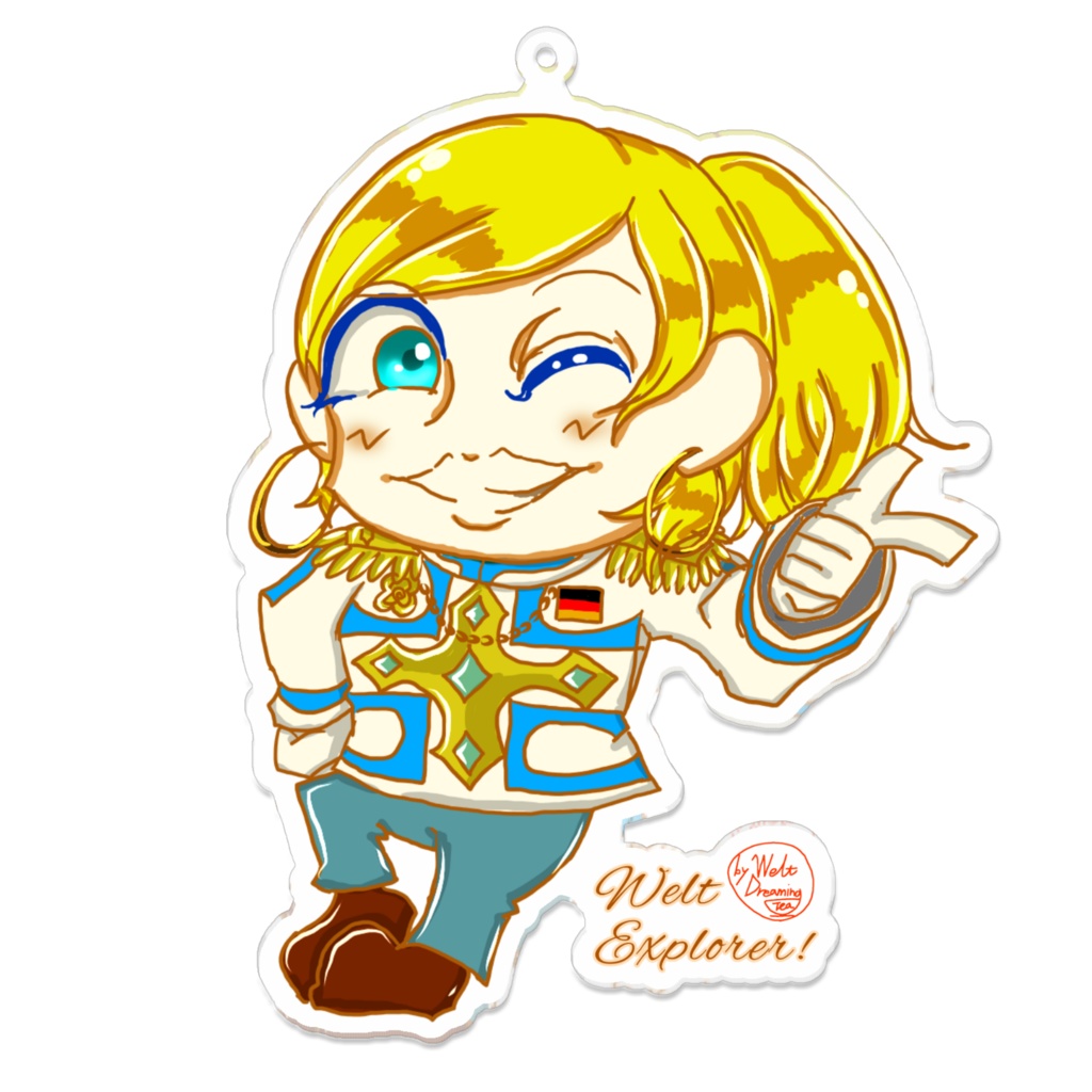 Acrylic Key Chain (Johanna)