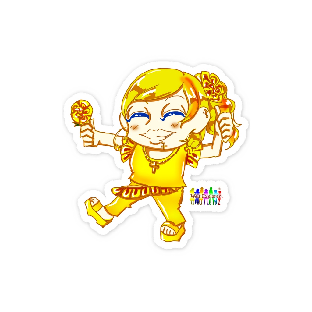 Golden Paradise"~Dear Mary~" Sticker (Johanna)