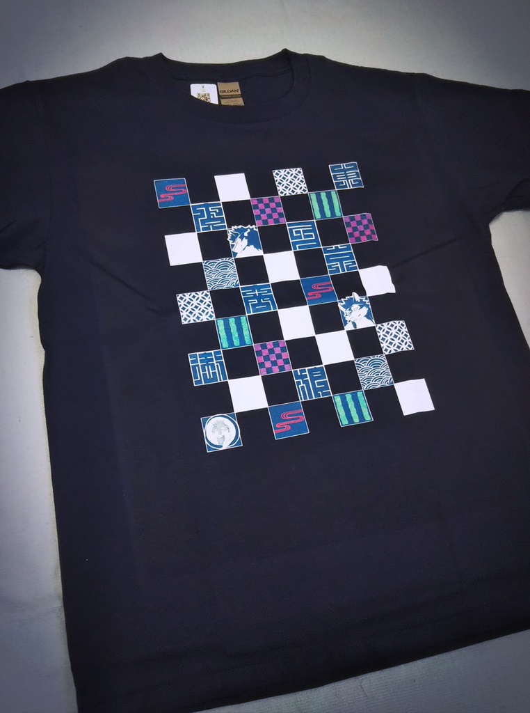 「東京人狼商店街」オリジナルTシャツ【紺】