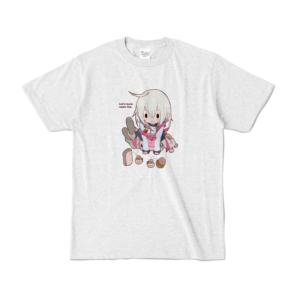 ティータイムをパンと ユキTシャツ