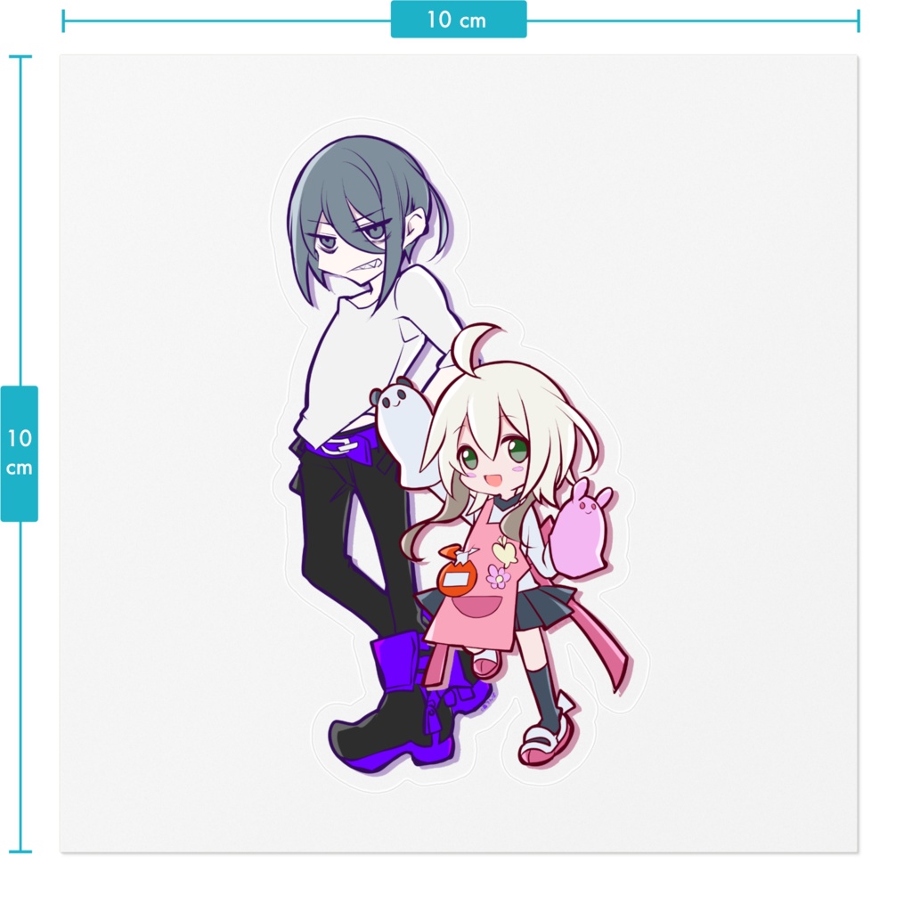 毒の性癖ステッカー