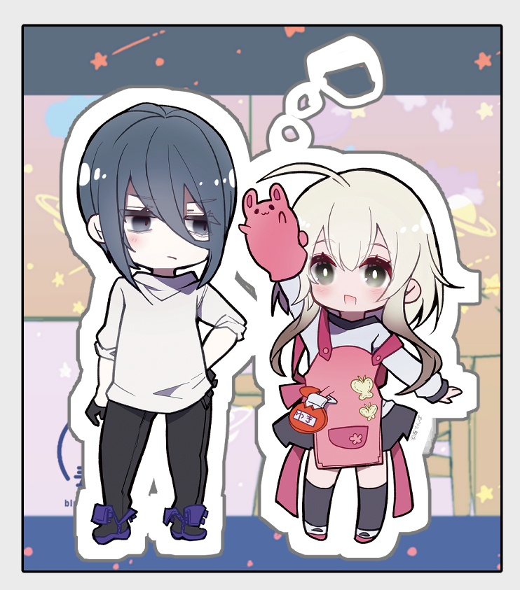 カズキとユキちゃんせんせー　なかよしアクリルキーホルダー