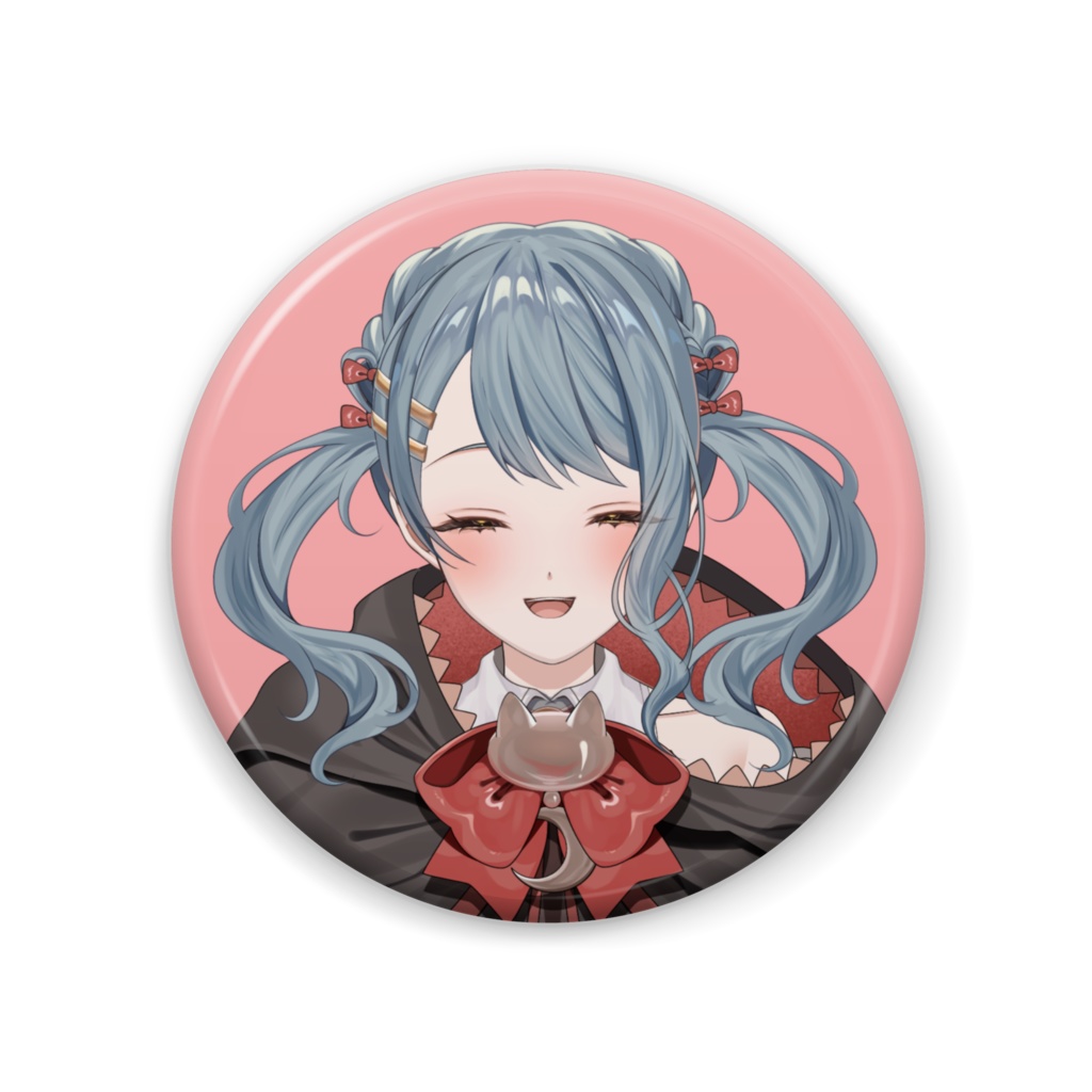 表情いっぱい！こまいさん缶バッチ ver.にこにこ