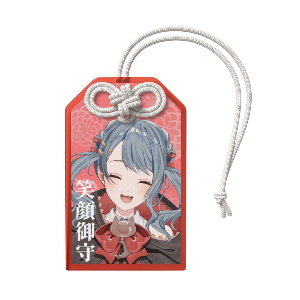 ラッキーガールこまいろく笑顔御守 ~なんかいいことあるかも♪~
