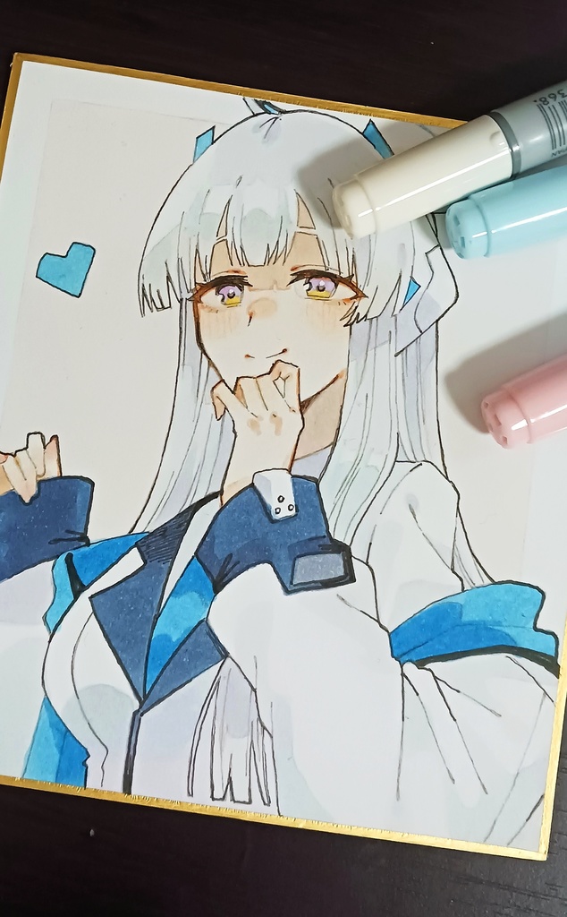 色紙ブルアカ ノア