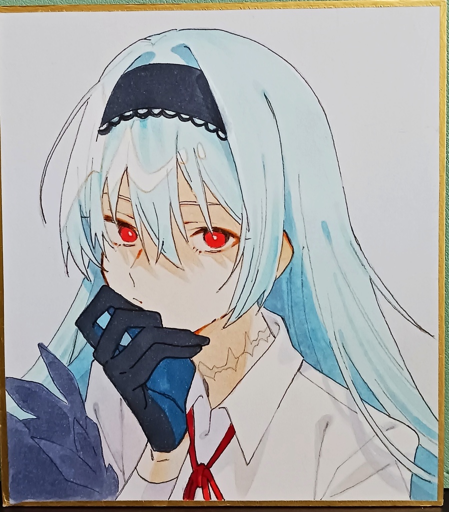 ドルフロ サンダー 色紙