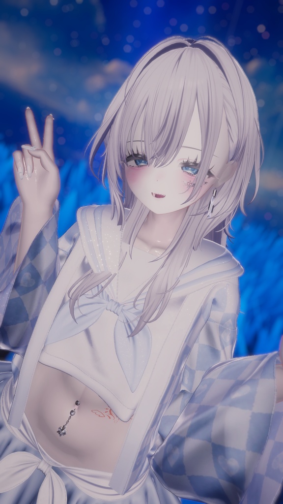 【VRChat想定アクセサリー】💫GlitterMagic💫【パーティクル、アニメーション付き】