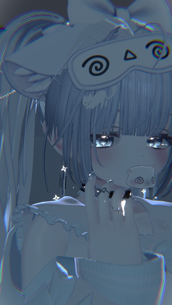 【VRChat想定アクセサリー】💫GlitterMagic💫【パーティクル、アニメーション付き】