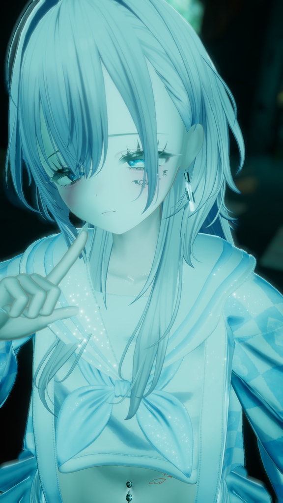 【VRChat想定アクセサリー】💫GlitterMagic💫【パーティクル、アニメーション付き】