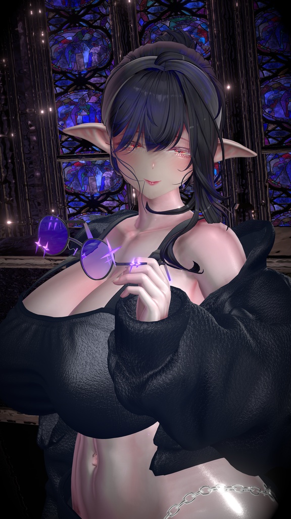 【掴めるギミック付き】✨BrightPriestess✨【VRChat想定アクセサリー】