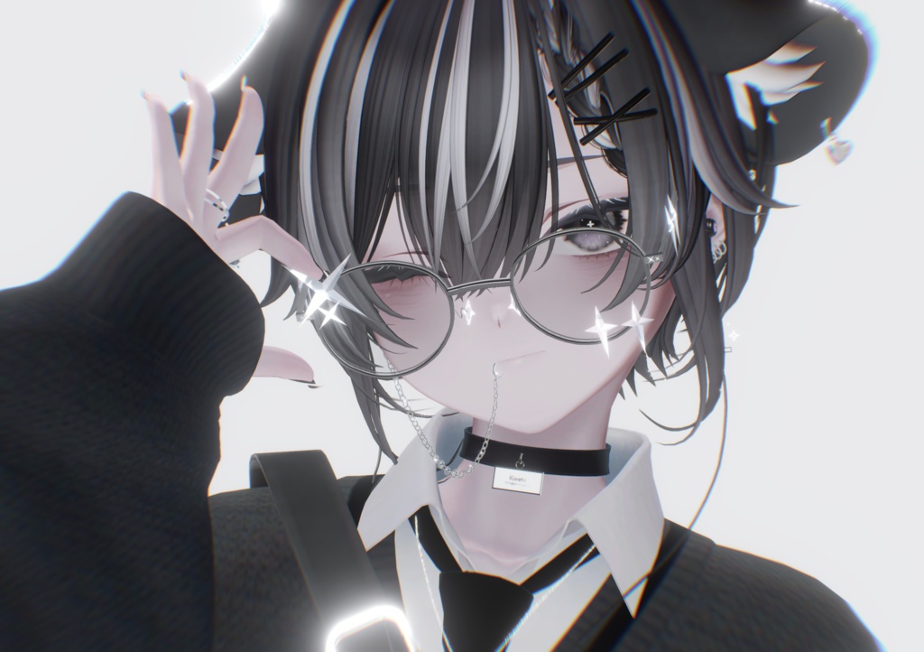 【掴めるギミック付き】✨BrightPriestess✨【VRChat想定アクセサリー】