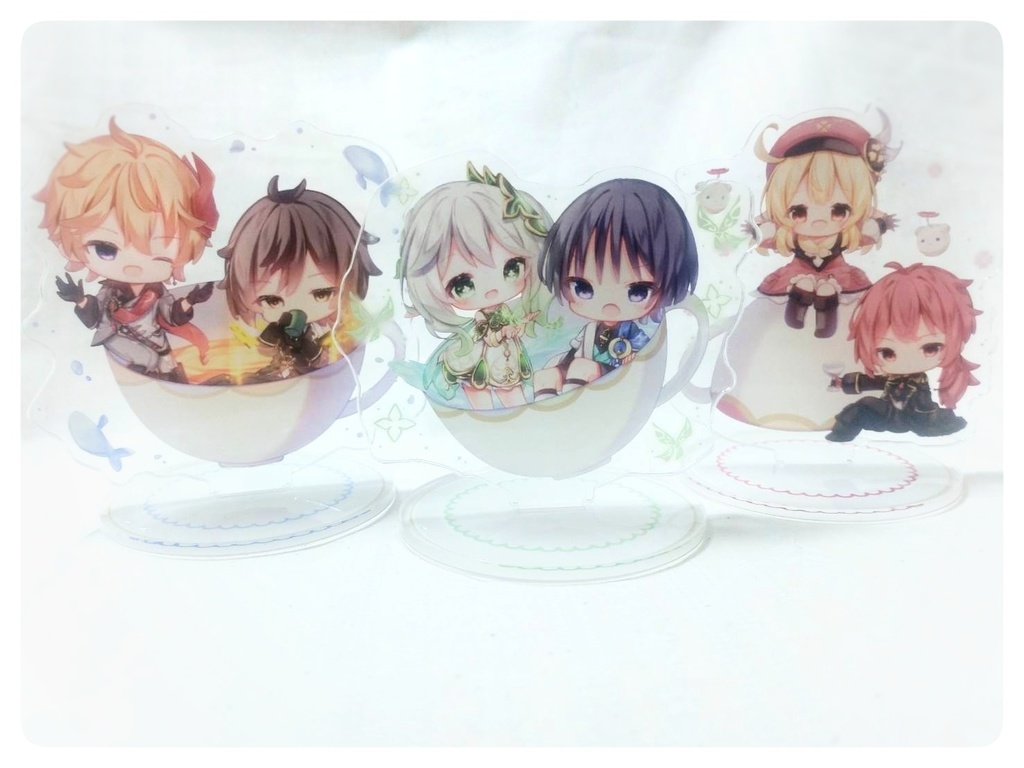 【神ノ叡智11】ティーカップアクリルスタンド