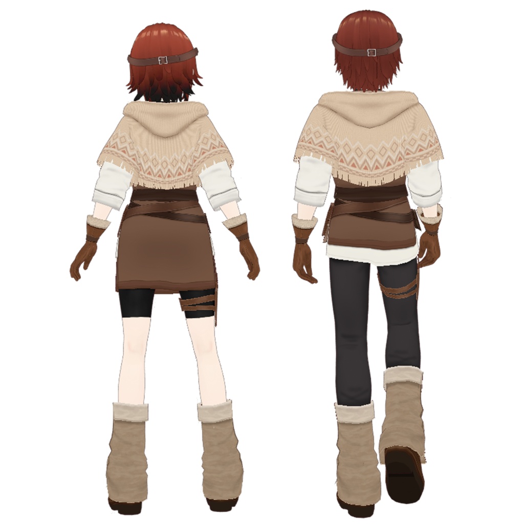 【VRoid】旅人の服