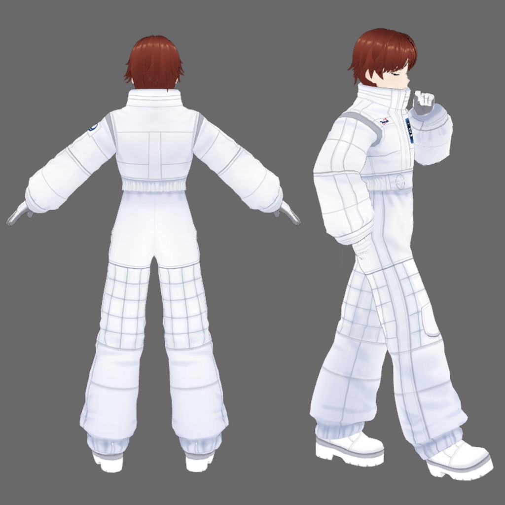 【VRoid】宇宙服セット-SpacesuitSet-