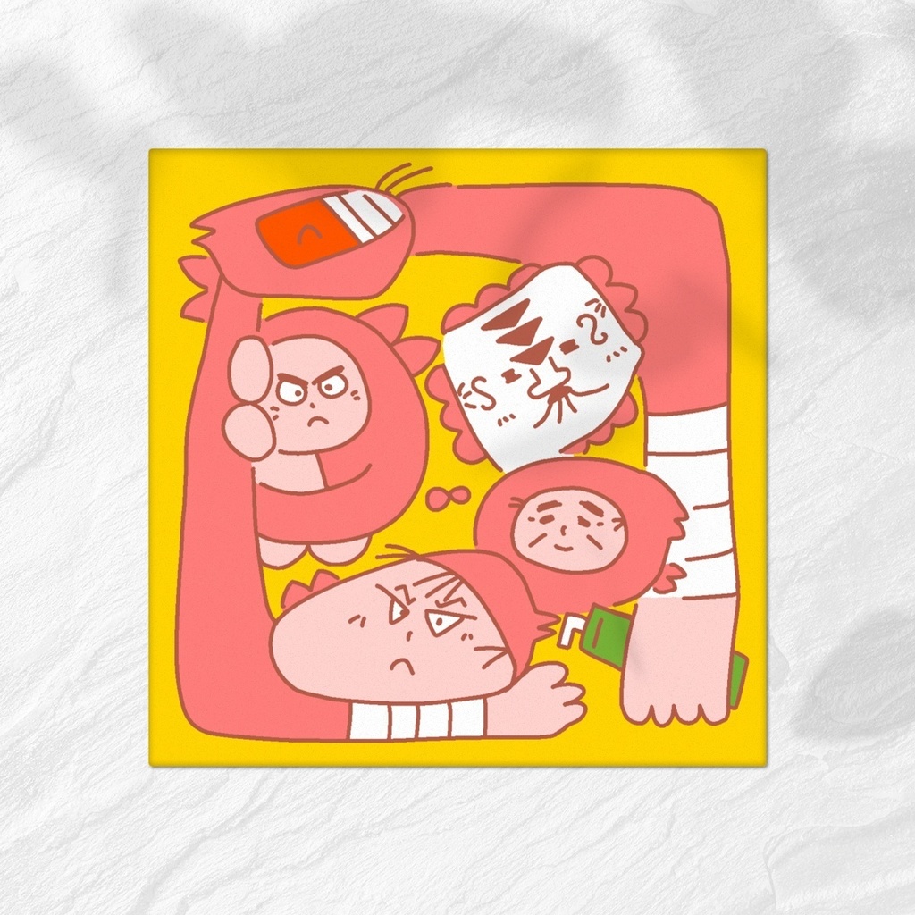 タソ集合フチなし色紙🖼️✨