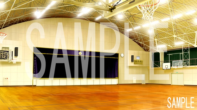 「学校の背景が全てそろう01」完全フリー素材集!! 410枚昼夕夜差分あり