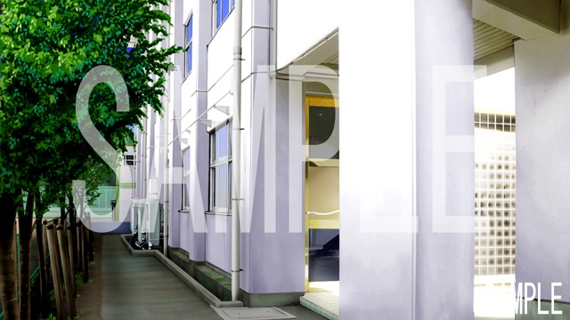 「学校の背景が全てそろう01」完全フリー素材集!! 410枚昼夕夜差分あり