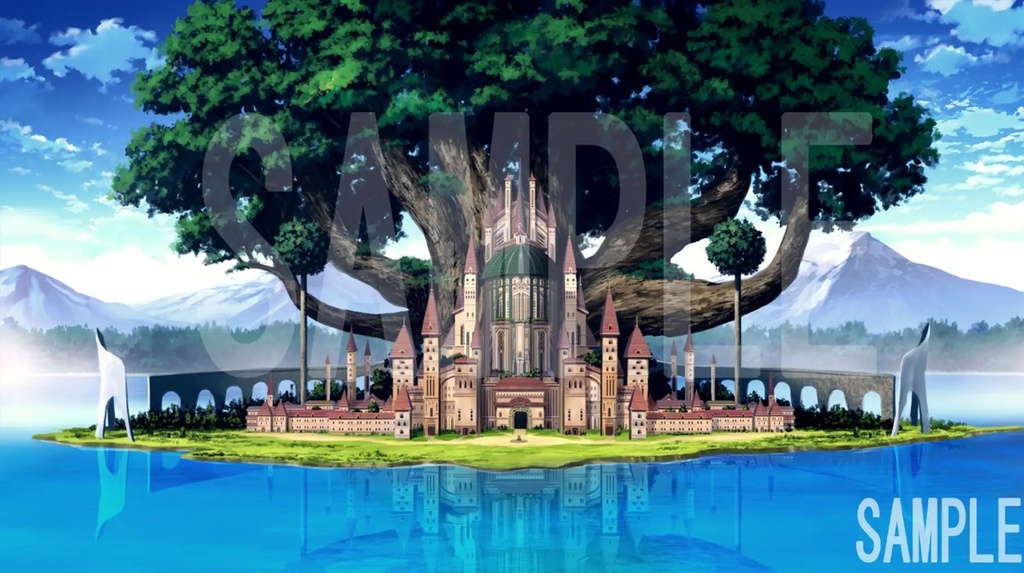 「ファンタジー背景が全てそろう」完全フリー素材集!! 昼夕夜差分あり