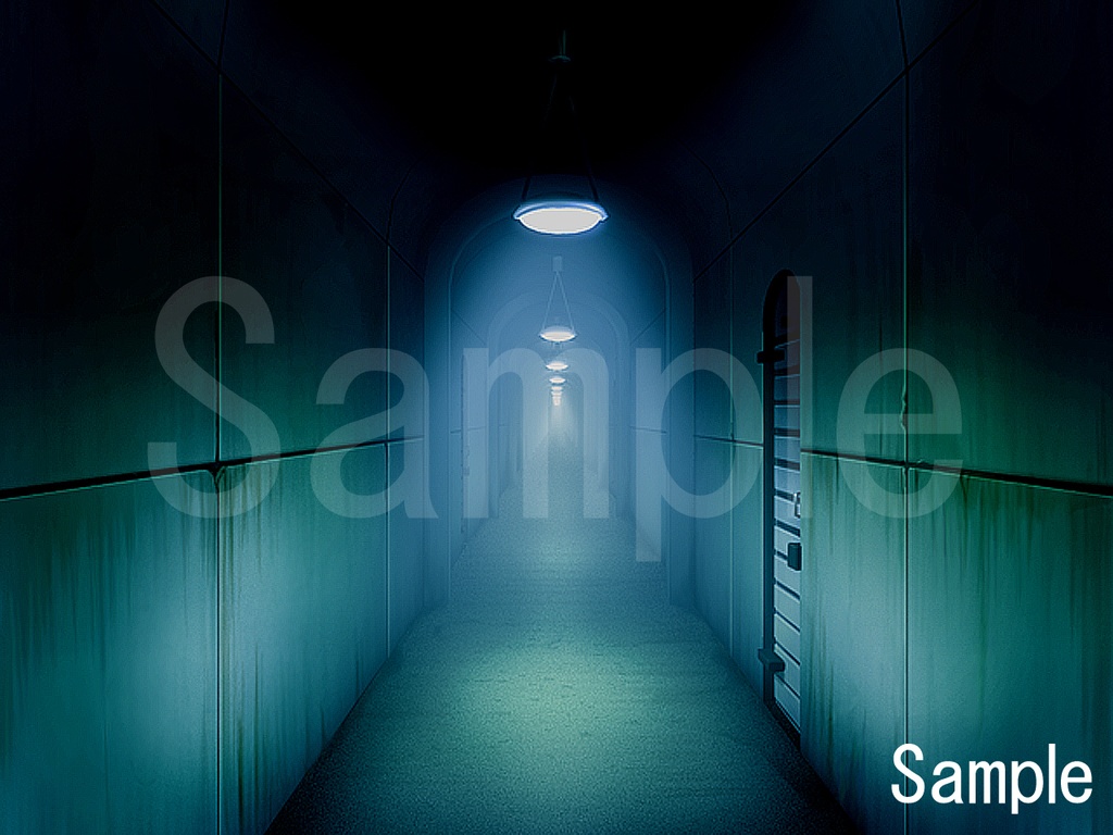 「ホラー洋館の背景がそろう01」完全フリー素材集!! 355枚朝昼夜あり