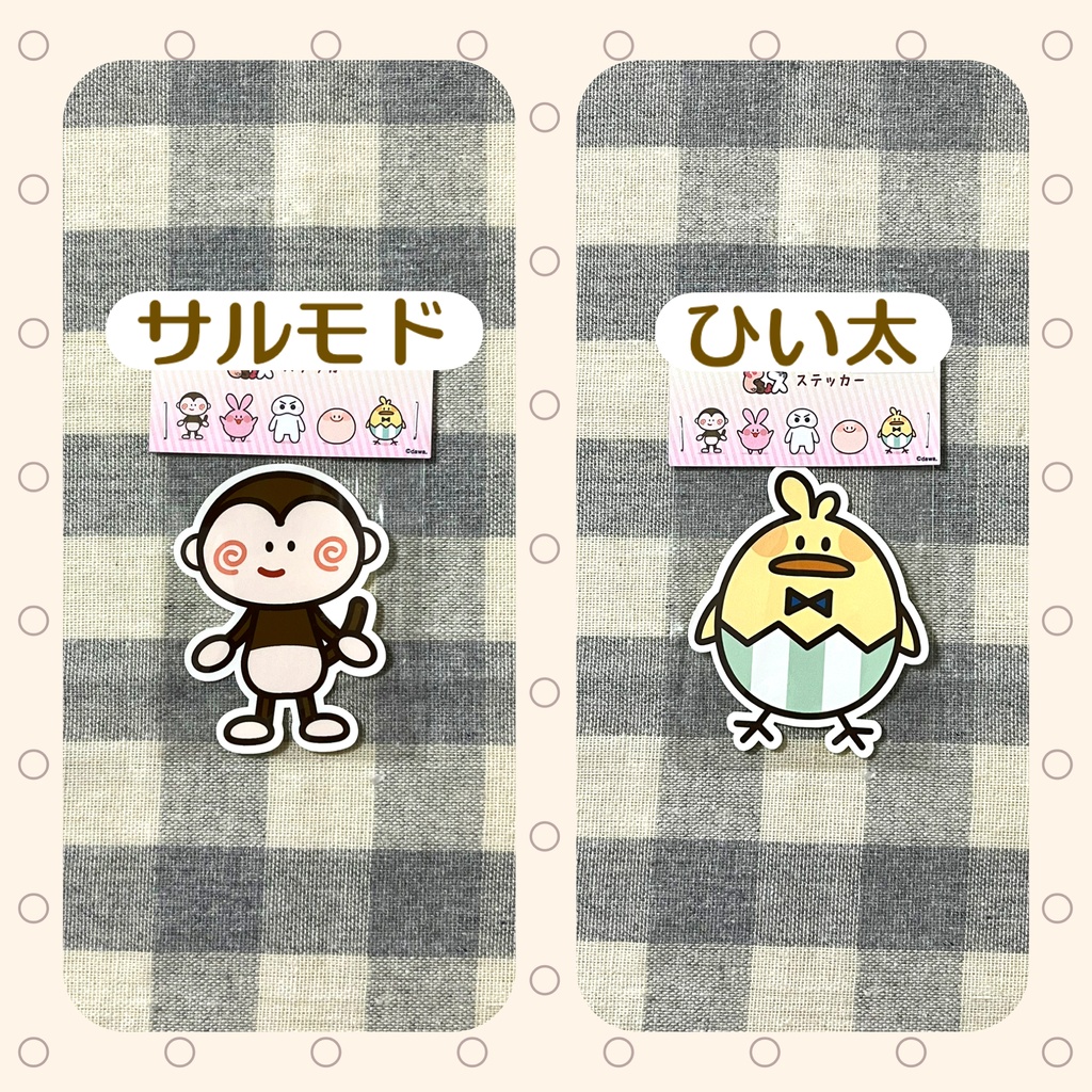 もちょズ 耐水ステッカーvol.1