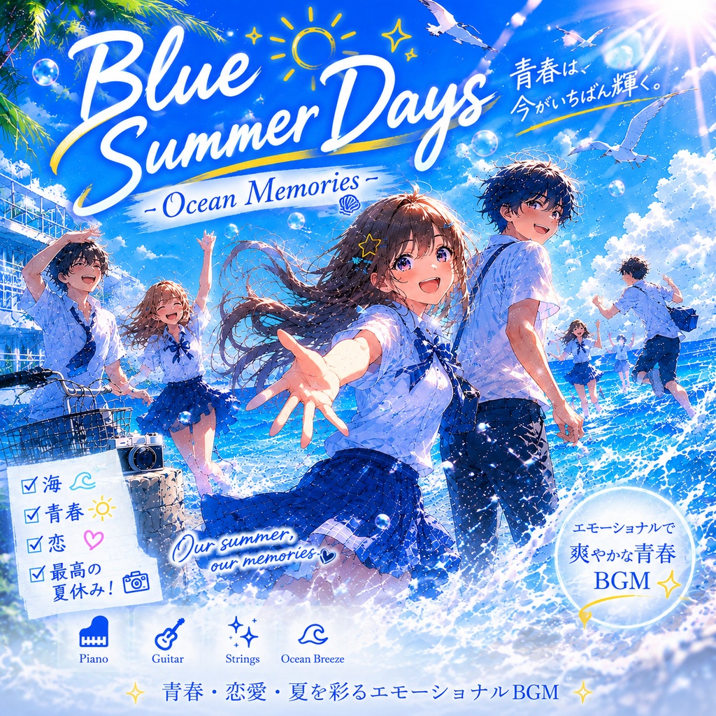 Blue Summer Days - Ocean Memories -