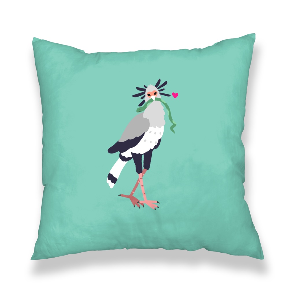 ヘビクイワシ クッションカバー