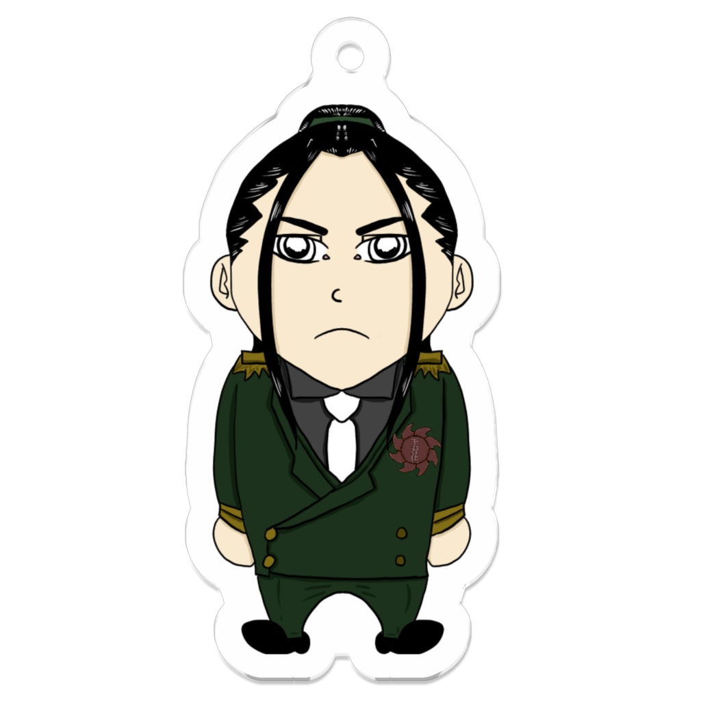 ツバキ アクリルキーホルダー