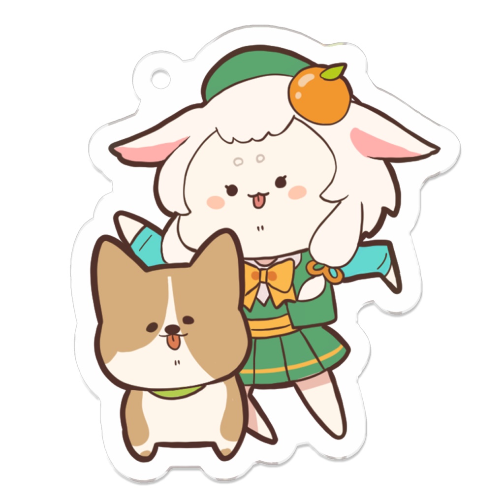 うにぽんキーホルダー